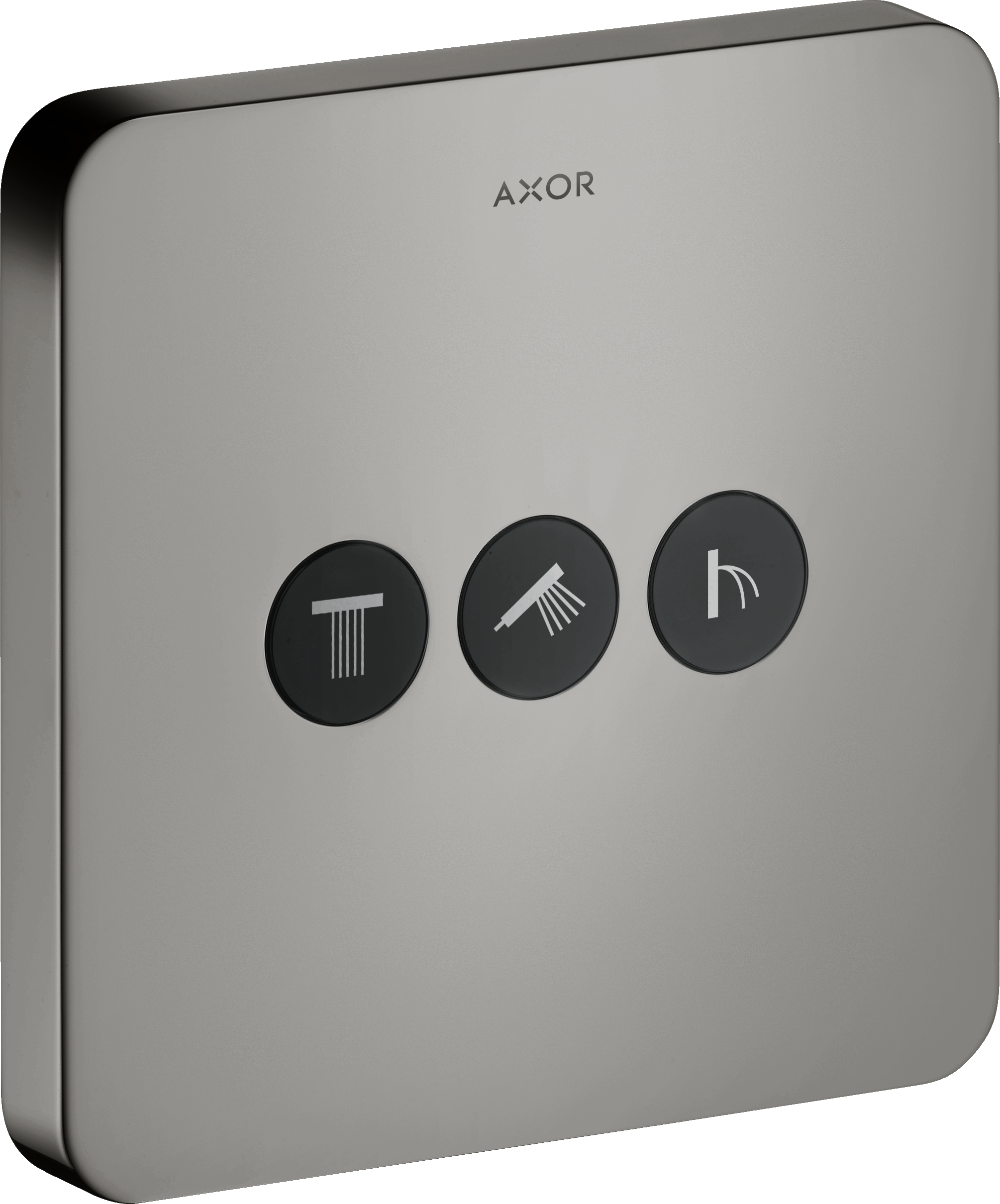 Axor Showerselect Valves Concealed 220 X 185 X 130mm Gunmetal/chrome - Polished