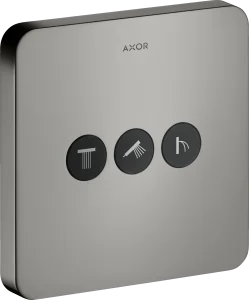 Axor Showerselect Valves Concealed 220 X 185 X 130mm Gunmetal/chrome - Polished