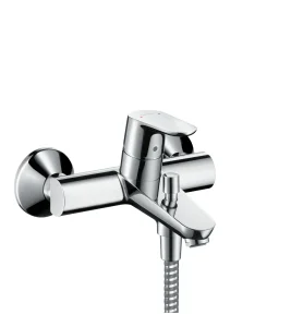 Hansgrohe Focus Bath Mixers Exposed 245 X 200 X 155mm Chrome