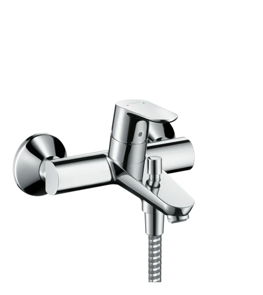 Hansgrohe Focus Bath Mixers Exposed 245 X 200 X 155mm Chrome product image - Image 1