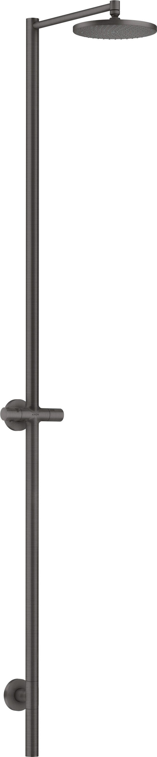 Axor Starck Shower Columns 1190 X 390 X 265mm Gunmetal/chrome - Brushed