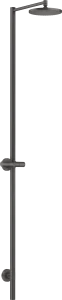 Axor Starck Shower Columns 1190 X 390 X 265mm Gunmetal/chrome - Brushed