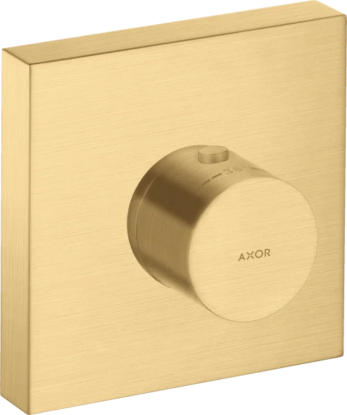 Axor Showersolutions Thermostatic Shower Mixer Concealed 300 X 206 X 136mm Gold - Brushed