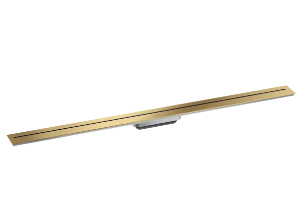 Axor Drain Finish Sets Shower Wastes 1380 X 160 X 80mm Gold - Brushed