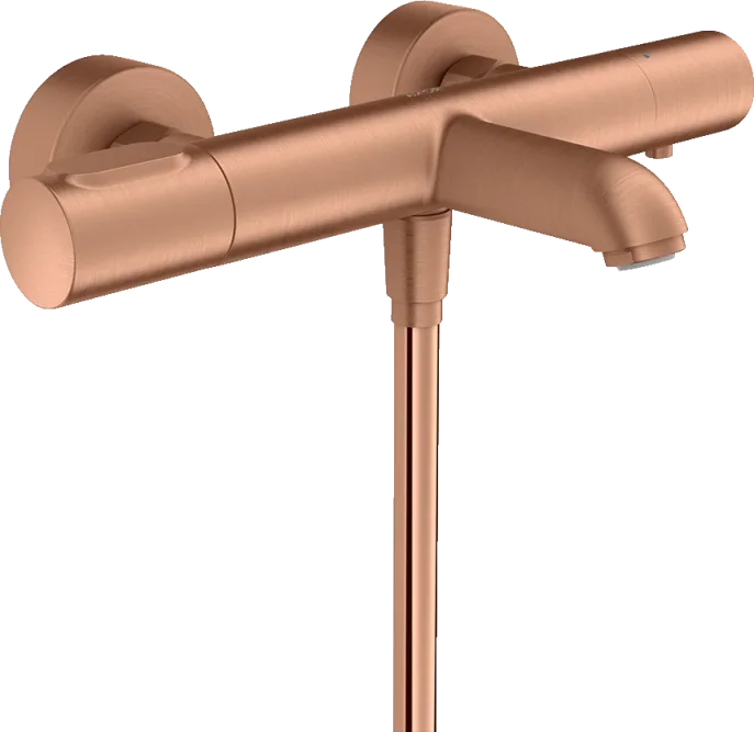 Axor Citterio M Thermostatic Bath Filler Mixer Exposed 330 X 215 X 100mm Rose Gold/gold - Brushed product image - Image 1