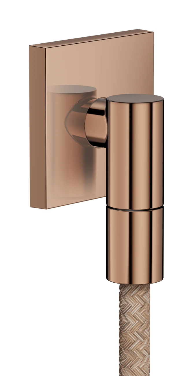 Axor Wall Outlet Fine Wall Outlet 84 X 65 X 95mm Rose Gold/gold - Polished