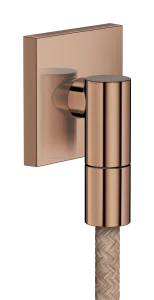 Axor Wall Outlet Fine Wall Outlet 84 X 65 X 95mm Rose Gold/gold - Polished