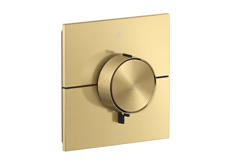 Axor Showerselect Id Thermostatic Shower Mixer Concealed 269 X 242 X 179mm Gold - Brushed product image - Image 1