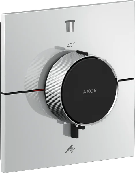 Axor Showerselect Id Thermostat For Concealed Installation Square For 2 Functions Chrome