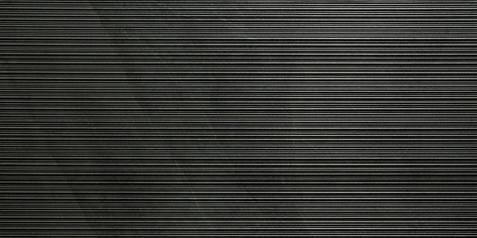 European Tiles Slate Stone DARK RIBBED 120 X 60 Rectified Matte Tile detail view - Image 2