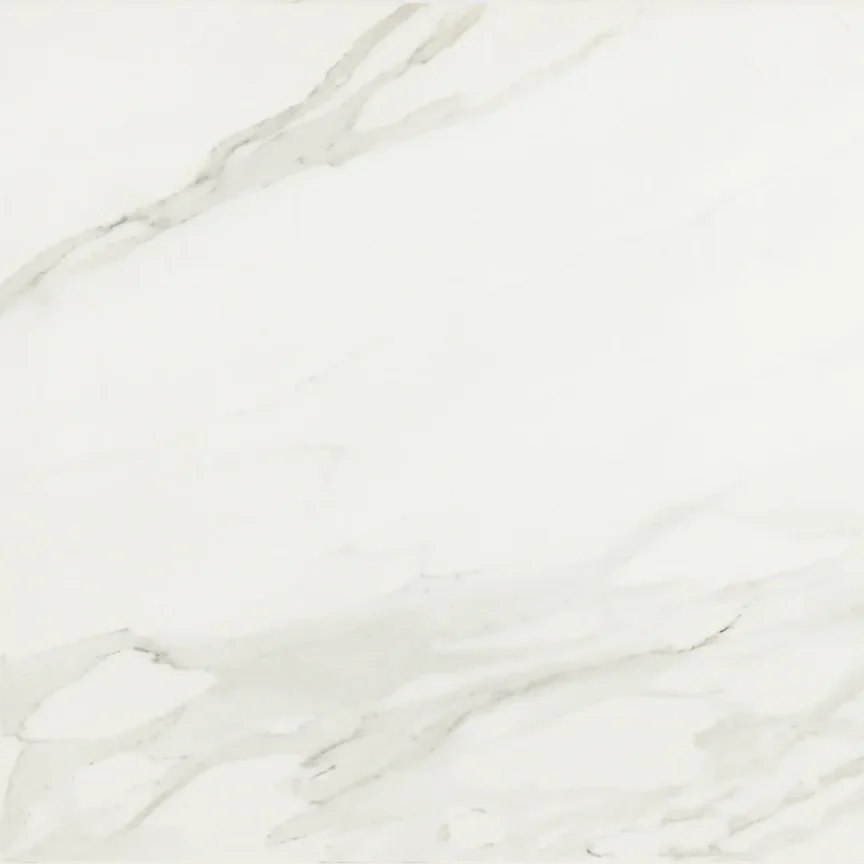 European Tiles Anima Calacatta White Matt R10 Tile 60x60cm Stock product image - Image 1