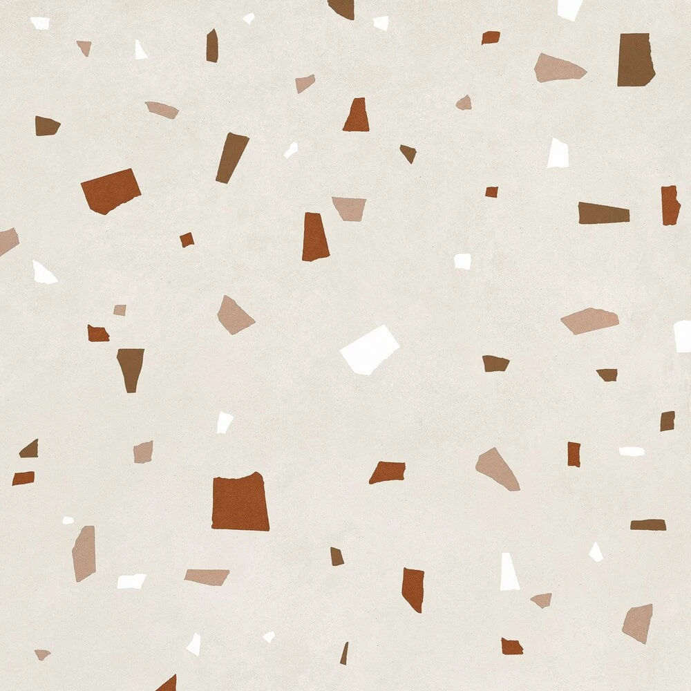 European Tiles Nurture Ivory Shard Matt Wall & Floor Tile 80x80cm
