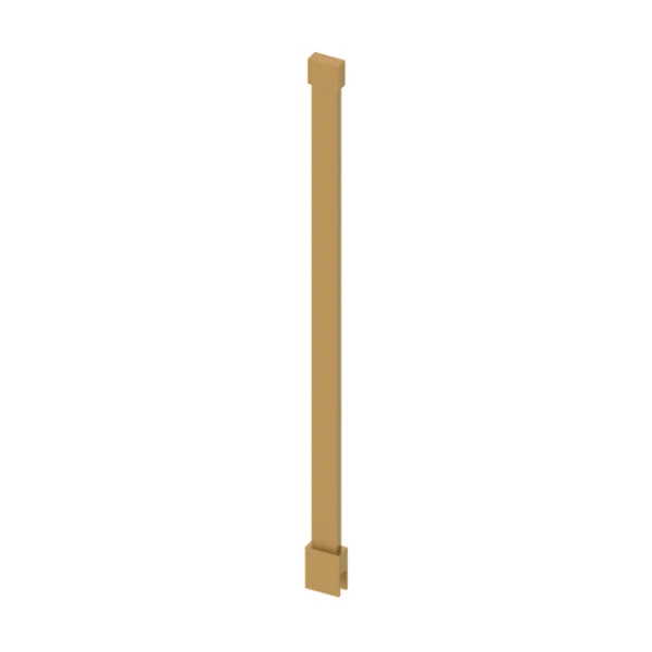 Abacus Ceiling Support Arm 600mm Brushed Brass Effect
