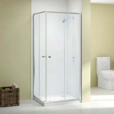 Merlyn Ionic Source Corner Door 900mm detail view - Image 1