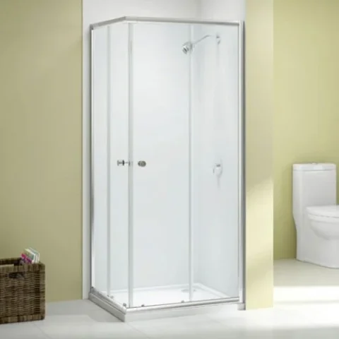 Merlyn Ionic Source Corner Door 900mm detail view - Image 2
