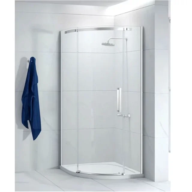 Merlyn Ionic Essence Frameless 1 Door Quadrant Lh 900 X 900mm detail view - Image 2
