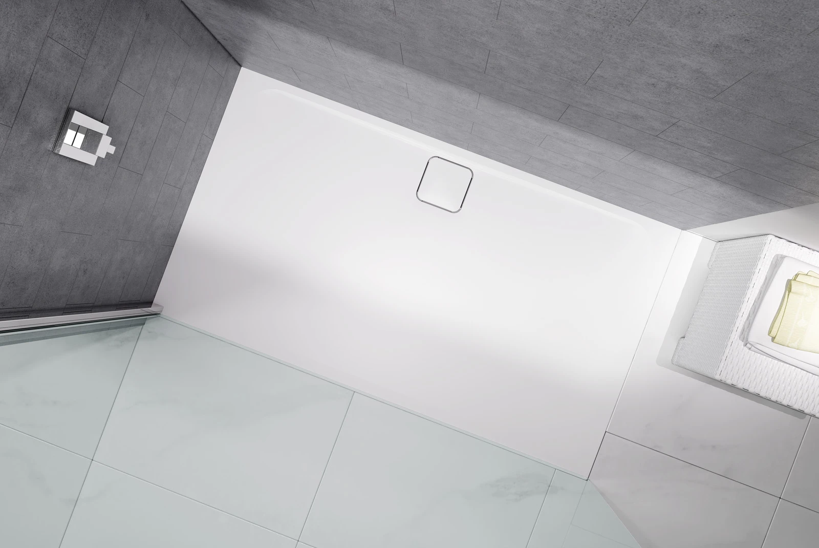 Merlyn Level 25 Rectangle Slip Resistant Tray 1000 X 800mm