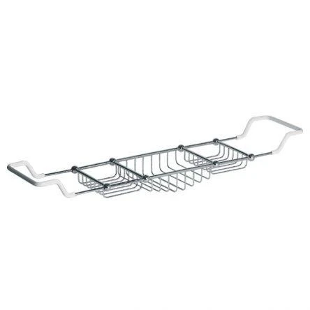 Lefroy Brooks Classic Edwardian Over Bath Rack - Nickel