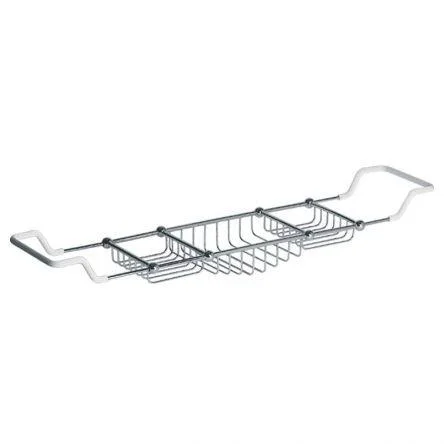 Lefroy Brooks Classic Edwardian Over Bath Rack - Nickel