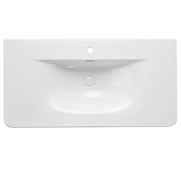 Cubico Wave 800mm Ceramic Basin