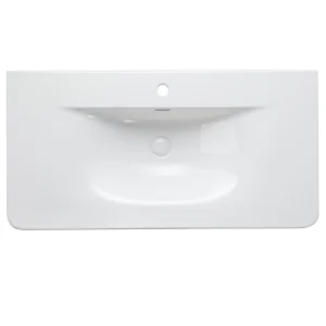 Cubico Wave 800mm Ceramic Basin