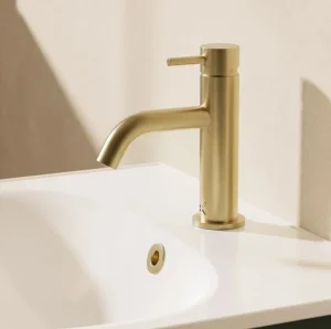 Crosswater MPRO XL Basin Tap Brushed Brass