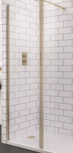 Eastbrook Vantage 2000 8mm Walkin 300x2000 Brushed Brass