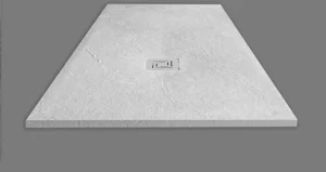 Merlyn Truestone Rectangle Tray Graphite Slate Black 1000 X 800mm