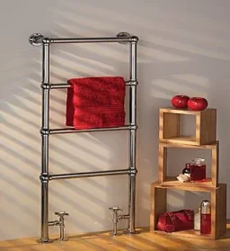 Vogue Ballerina FW - BR Towel Radiator Heating Only - Chrome 1538X525 product image - Image 1