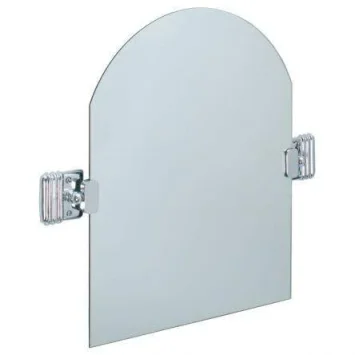 Lefroy Brooks Belle Aire Dome Top Tilting Mirror - Chrome product image - Image 1