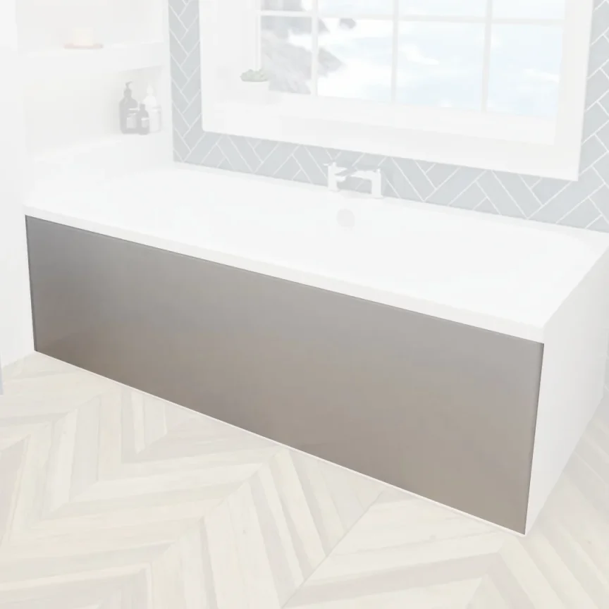 Eastbrook Portland 1500 Low Level Front Panel Beauforte (430) White product image - Image 1