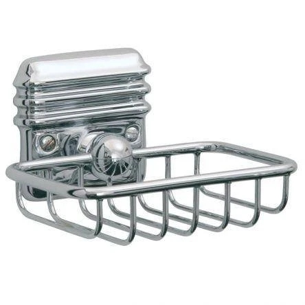 Lefroy Brooks Belle Aire Wire Soap Dish - Chrome