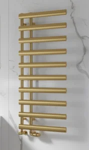 Reina Grace 1140 X 500mm Towel Rail Brushed Brass