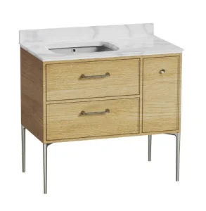 Roper Rhodes Walcot 900 3 Drawer Light Oak