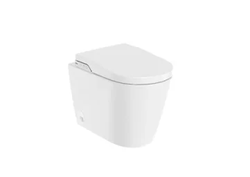 Roca Inspira In-wash Rimless Btw Pan With In-tank (incl. Soft Close Seat & Cover) - White product image - Image 1
