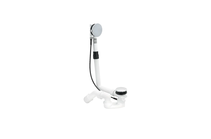 Waste- And Overflow Fitting 52 Mm, 1070 Mm, Chrome