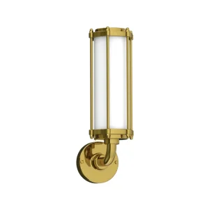 Lefroy Brooks Ten Ten Wall Lamp - Antique Gold