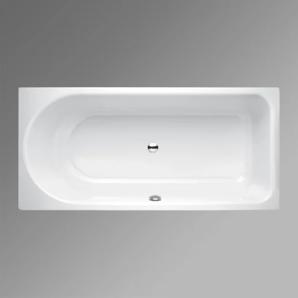 Betteocean Low-line 1700 750 Mm Foot End Right/overflow Front, White