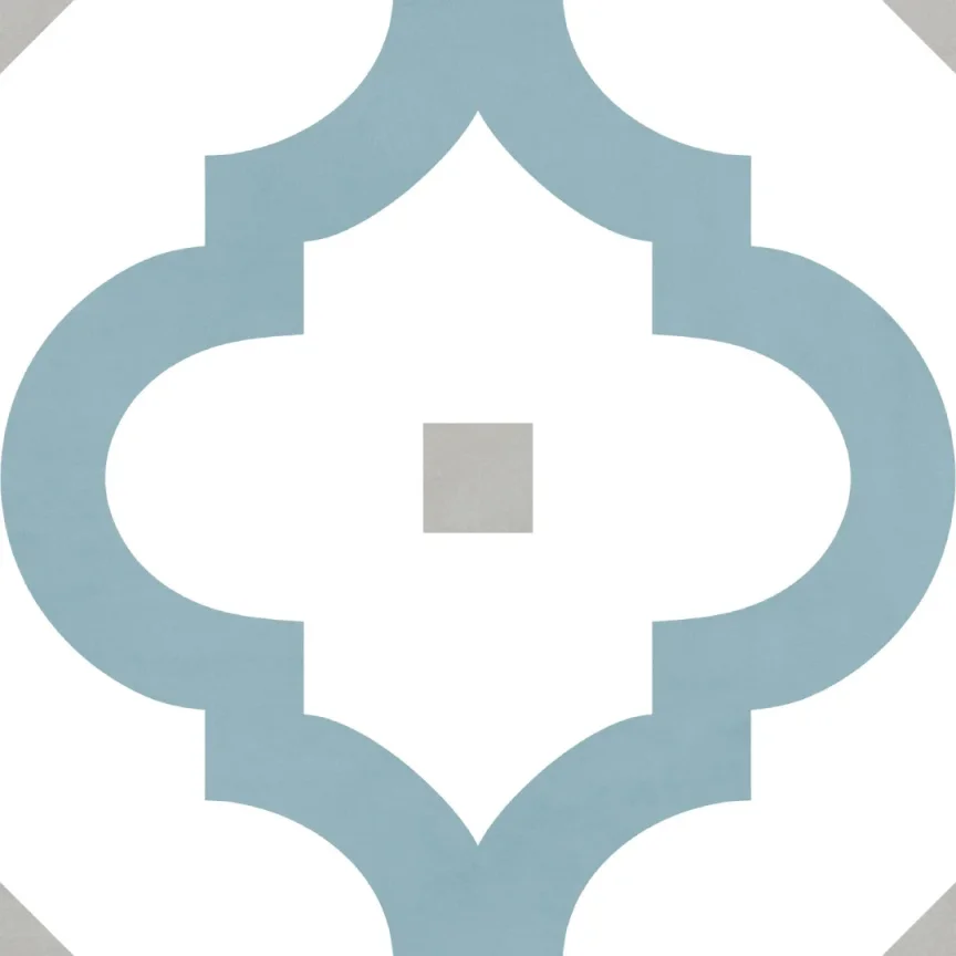 European Tiles Mediterraneo Tabarca Matt Floor & Wall Tile 20x20cm product image - Image 1