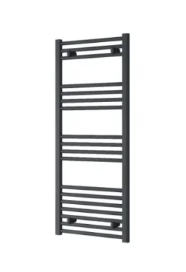Reina Capo Flat Electric Towel Rail 1200 x 500 cm - Anthracite product image - Image 1