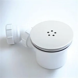 Eastbrook 90mm Fast Flow Shower Waste Matt White