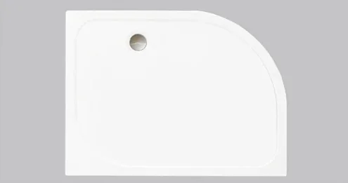 Merlyn Mstone Offset Quadrant Tray [including Waste] 900 X 760mm detail view - Image 2