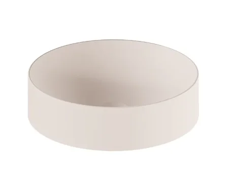 Vado Cameo Countertop Basin Round Pink Clay