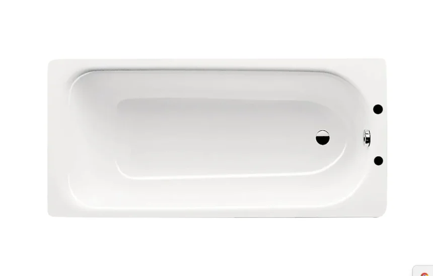 Kaldewei Eurowa 1600 X 700mm Steel Bath - 2 Tap Hole (excl. Feet) product image - Image 1