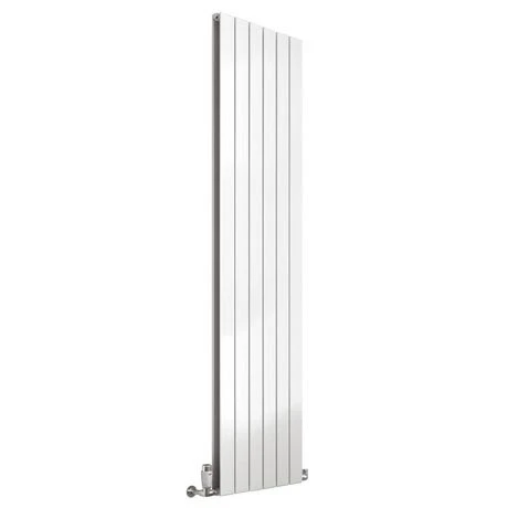 Reina Flat Vert Designer Radiator 1800 X 514 Double White