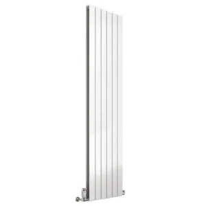 Reina Flat Vert Designer Radiator 1800 X 514 Double White