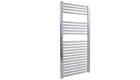 Vogue Focus (Straight) Towel Radiator Electric Only - Chrome 1500X600 product image - Image 1