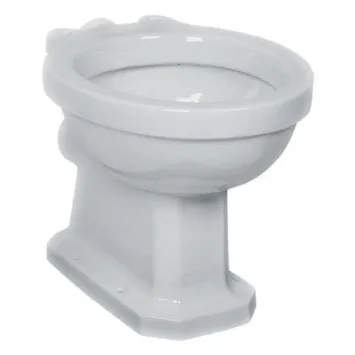 Lefroy Brooks Classic Low/high Level Pan - White product image - Image 1
