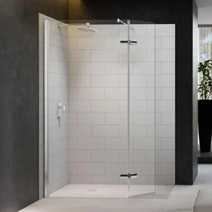 Merlyn 8 Series Showerwall With Hinged Swivel Panel 1050mm
