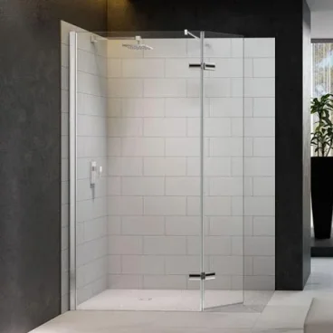 Merlyn 8 Series Showerwall With Hinged Swivel Panel 1050mm product image - Image 1